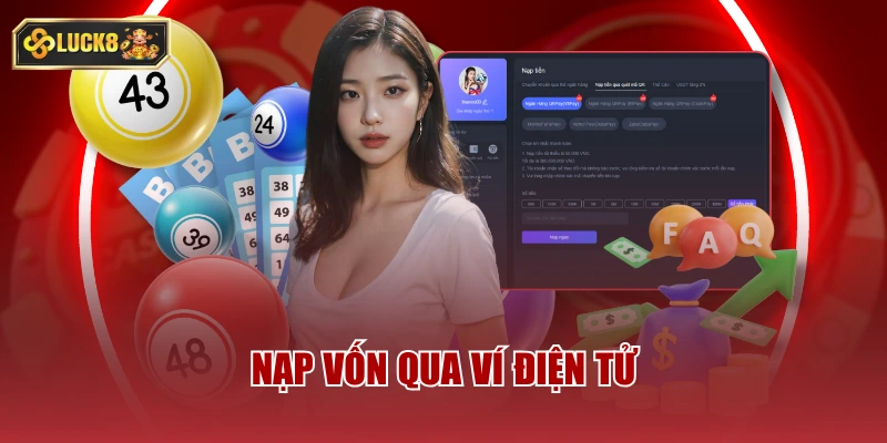 Nạp vốn qua ví điện tử